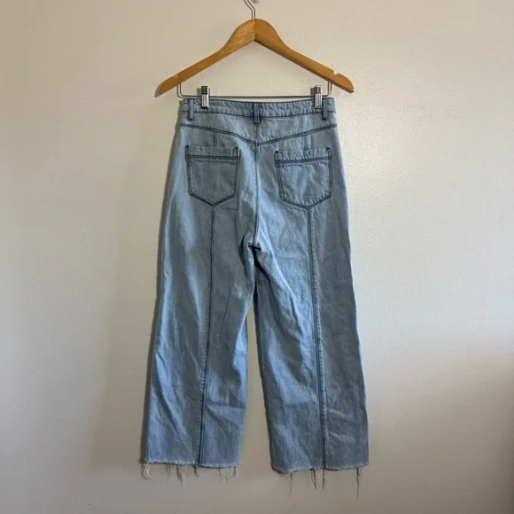I.AM.GIA Orion Denim Wide Leg High Rise Jeans Size Small - Picture 5 of 10